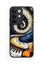 C85 5g Compatible Piano Patterned Camera Protected Shockproof Case