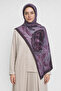 Mauve Desen Neo Crash Shawl - 2
