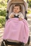 Tasseled Gots Certified Muslin Baby Blanket 90X120 cm Pure Breeze - 4
