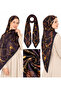 Women's Chain Patterned Shawl Hijab Daily Stylish Patterned Comfortable Use - 2