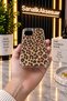 Elegant Phone Case with Leopard Pattern Compatible with iPhone 13