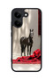X8 Pro Compatible Black Horse Pattern Camera Protected Shockproof Case