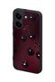 X8 Pro Compatible Dark Cherry Patterned Camera Protected Shockproof Case - 5