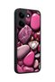 X8 Pro Compatible Pink-Gold Patterned Camera Protected Shockproof Case - 2