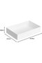 Plastic Desk Organizer Bundle - Letter Tray 2-Pack/Accessory Tray, White - 5
