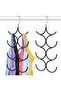 2 Pack Tank Top Hangers Space Saving, Multi Layer Bra Camisole Organizer with Non Slip Coating