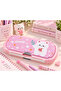 Cute Kawaii Style Cat Rabbit Dinosaur Astronaut Patterned Easy-To-Wipe Practical Magnetic Drawing Board with Pen Girls Boys Primary School Pen Holder Pencil Case