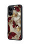 X8 Pro Compatible Burgundy Patterned Camera Protected Shockproof Case - 3
