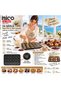 24-Compartment Metal - Black Flat Muffin - Cake Mold (5690) - 4