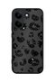 X8 Pro Compatible Black Leopard Pattern Shockproof Case with Camera Protection