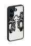 X8 Pro Compatible Motorcuçift Patterned Camera Protected Shockproof Case - 4