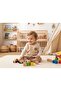 Baby Plush Vest with Punch Teddy Bear Embroidery - Beige Light Brown