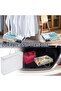 3 Pack Clothes Storage Bags, Under Bed Bedding Organiser, Blankets Storage Boxes with Zip, Reinforce - 4