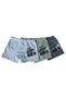 Boys' Boxer Briefs 3-Pack / Gray Green Blue - 2