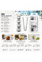 5Pcs = 4 Cubes - Masha Cube Shape Metal Ice Box Bx40 - 2