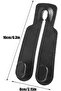 2*Pack Car Headrest Hooks, Double Organizer – Space-Saving Purse Hanger Clips for Road Trips, Commut - 3