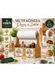 🪵   Wooden Kitchen Organizer |   Paper Towel Holder and Storage Box with 2 Compartments |   Countertop Organizer - 2