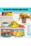6 PCS Refrigerator Shelf Liners, Washable Fridge Mats, Drawer Liners for Kitchen Cabinets, - 7