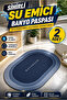 2 Pcs Magic Water Absorbent Flexible Diatom Oval Super Water Absorbent Bath Mat Ablution Mat 40X60