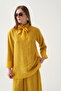 Collar detailed lined tensel tunic - 5