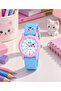 Sea, Pool Waterproof Anti-Allergic Silicone Strap Girls' Wristwatch - 2