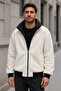 Double-Sided Stand Collar Bomber Jacket - 3