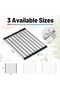Dish Drying Racks, Roll Up Dish Drying Rack Over The Sink, Multipurpose Foldable Sink Cuttin - 5