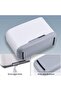 Toothbrush Holder with Drainage Hole, Bathroom Countertop Dispenser Vanity Stand Organizer, Storage - 3