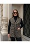 Baklava Karyağdi Pattern Steel Knit Classic Knitted Women's Vest