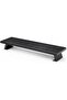 Monitor Riser Stand, 9.8CM Ergonomic Desk Shelf with Slanted Legs