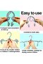 10 Pcs Folding Coat Hangers, Portable Plastic Hangers Clothes Foldable Hanger with Clips and - 4
