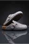 Comfort Anatomical Comfortable Eva Sole Sabo Unisex Men's Women's Boston Daily Outdoor and Home Felt Slippers - 5