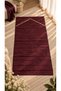 Gift, Umrah, Travel Portable Pocket Prayer Mat and Rosary Bracelet Set - Claret Red - 3