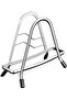 Cutting Board Rack Holder,Silver Chopping Stand Organizer