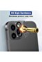 3D Curved Tempered Glass Camera Lens Protection for iPhone 13 Pro Max - Clear - 4