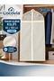 (2 Pcs) Suit Cover with Zipper, Clothing Jacket Protective Storage Bag - Closet Organizer, Clothes Protection Cover