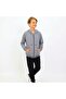 Boy's Zippered Hooded Pocket Jacket & Cardigan - 2