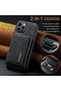 iPhone 14 Pro Max Case 2-in-1 Detachable Magsafe Magnet Wallet Premium Leather Phone Case Magwallet Pro - 7