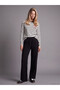 Esvab • Modern & Distinctive Wide-Leg Women's Jeans with Waist Drawstring