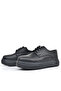 Ortropedikal Rakerplus 3024-Sc-B-Deri Black Matte Black Tbn 100% Leather High Sole Children's Shoes - 2