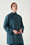 Collar detailed lined tensel tunic - 4
