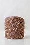 Dark Caramel - Ecru Angora Boucle Knitting Yarn Set (Total: 500 Gr.) - 3