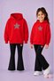 Sweatshirt - Spanish Leggings Set Girls' Winter Top and Bottom Set