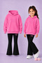 Sweatshirt - Spanish Leggings Set Girls' Winter Top and Bottom Set