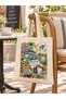 Special Gift Bag for Travel Enthusiasts, Raw Cloth Bag, Sublimation Printing, Shoulder Bag, Shopping Bag - 3
