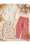 Girl's Vest 3-Piece Set - 3