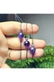 Amethyst Mini Natural Stone Bracelet - Positive Energy Stone - 1 Piece - 5