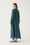 Reglan Waist-Tied Linen Dress - 3