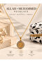 Allah Muhammed Pendant Ghost Chain Non Tarnish Steel Locket Necklace Silver Gold - 6