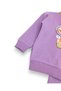 Baby Girl Winter 3-Yarn Embroidered Heart and Duck Embroidery Set, 6-9-12-18-24 Months, 2-Piece Top and Bottom Set - 3